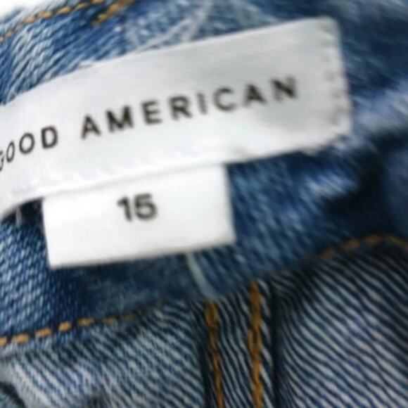 J820 NWT $140 Good American Good Vintage Size 15 Waist 36 - Picture 7 of 9